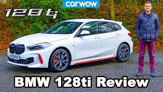 BMW 128ti 2021 review  the best FWD hot hatch you can buy [upl. by Ruon]