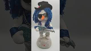 Gemmy rock n roll snowman [upl. by Drehcir]