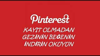 PÄ°NTEREST HACK KAYDOLMADAN GÄ°RÄ°Å YAPMADAN GEZÄ°NME TOZUNMA TAMPERMONKEY WEB SCRÄ°PTLERÄ° [upl. by Adora]