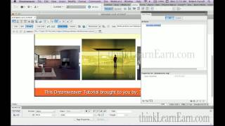 Dreamweaver tutorial lessons html5 CS3 keyframe animation build a photo gallery from scratch [upl. by Llehsor]