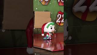 DC Funko Advent Calendar Stop Motion stopmotion dcpartner [upl. by Arrekahs799]