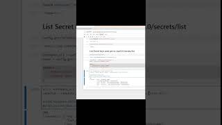 Databricks List all keys in a Secrets Scope Using the Rest API [upl. by Nylirac]