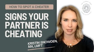 Signs Your Partner is Cheating [upl. by Zetneuq]