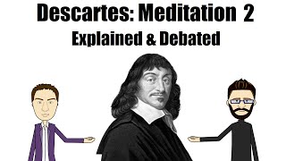 Descartes Meditation II Of the Nature of the Mind amp that it is more easily known than the Body [upl. by Vigor]