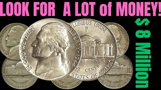 Most Expensive USA JEFFERSON NICKELS that Could Make You A Rich [upl. by Eitsud]