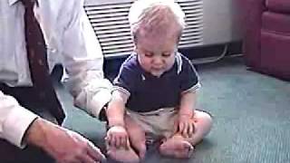 Neuro exam 12 Month MotorReflexes  Plantar Reflex [upl. by Suzie]