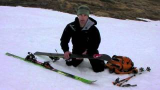 Ski Touring  Top Tips for Applying your Skins with Glenmore Lodge [upl. by Vikki]