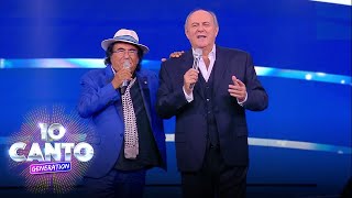 Io Canto Generation  Gerry Scotti e Al Bano in quotQuantè bello lu primmo ammorequot [upl. by Mortimer320]