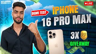 iPhone 16 Pro Max Live Bgmi amp Pubg Test  Road To 500K [upl. by Lorenzana659]