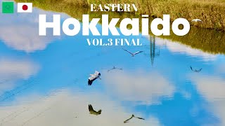 Eastern Hokkaido Travel 3 🇯🇵 Kushiro Wetland  Lake Akan Onsen  Norokko Train  VLOG [upl. by Maillij272]