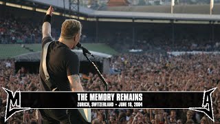 Metallica The Memory Remains Zurich Switzerland  June 18 2004 [upl. by Enelyak]