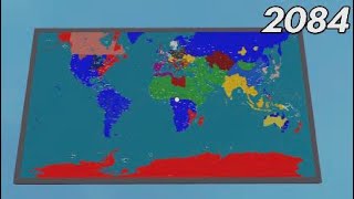 Nations Roleplay 3  Year 2084 To 2090 Timelapse [upl. by Eiznyl]