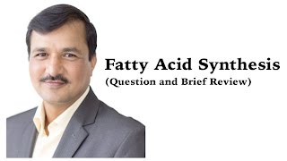 Fatty acid Synthesis  A Quick Review  Question and Explanation [upl. by Nwhas]