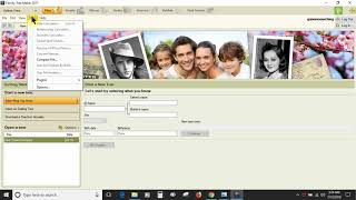 Family Tree Maker 2017 Getting Started and Taking a Look Around [upl. by Nylleoj]