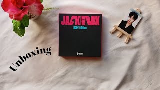 BTS 방탄소년단  Jhope solo album Jack in the box unboxing bts korea [upl. by Hasheem]