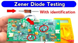 Zener Diode Testing  जेनर डायोड की पहचान और चेक करना सीखें  Techno mitra [upl. by Ydak]