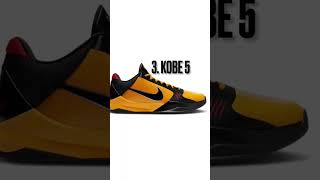 Top 5 Kobe shoes of all time [upl. by Radmen663]