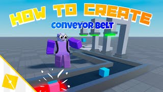 How To Make LEGENDARY Conveyor Belt In Roblox Studio [upl. by Emmye]