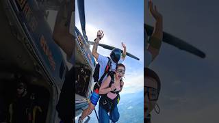 skydiving  High Altitude Thrill youtube youtubeshorts skydiving hittvfun fun adventure [upl. by Enelrahs]