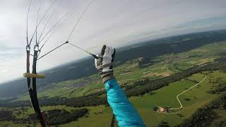 vol parapente  corgemont chasseral tauffelen [upl. by Rucker]