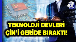 En Değerli 10 Teknoloji Şirketinin Toplam Piyasa Değeri Çinin GSYHsinden Daha Fazla  A Para [upl. by Atte]