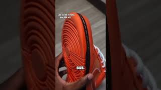 How to legit check orange lobsters sneakers [upl. by Teraj]