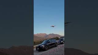 Tivat International Airport Plane Landing [upl. by Atibat702]