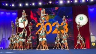 Cheer Extreme Sr Elite Worlds 2023 Full Routine [upl. by Mond]