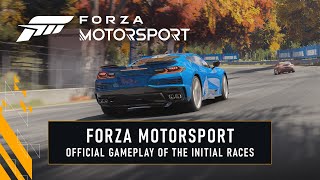 Forza Motorsport – Official Gameplay of the Initial Races [upl. by Maro]