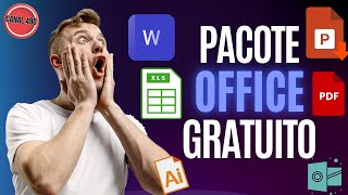 Como Baixar um Pacote Office Gratuito e Semelhante ao Microsoft Office [upl. by Aicemat523]