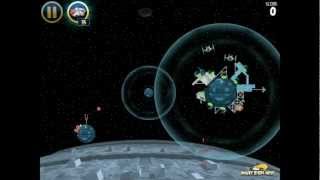 Angry Birds Star Wars 234 Death Star 3Star Walkthrough [upl. by Akihsar]