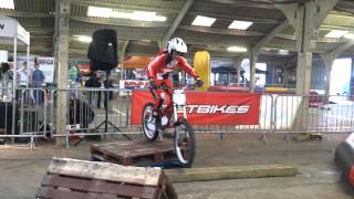 OSET MX10 240 Chris Northover at the 2014 Dirt Bike Show [upl. by Roane]