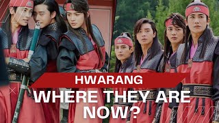 HWARANG Cast  Then and Now [upl. by Airehtfele506]