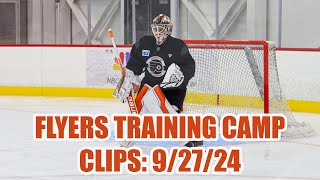 ALEXEI KOLOSOV HAS ARRIVED  Philadelphia Flyers Training Camp Clips  92724 [upl. by Luther475]