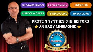 Antibiotics  Protein Synthesis Inhibitors  Pharmacology💊 [upl. by Agripina]
