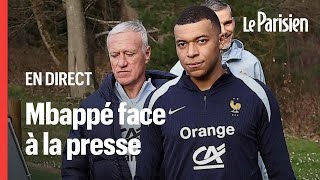 🔴 EN DIRECT  Suivez la conférence de presse de Kylian Mbappé avant FranceAllemagne [upl. by Oicaro]