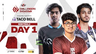 UE Challengers Showdown 2024 BGMI  Semi Finals Day1  Ft iQOOSOUL godlike CG GT etc [upl. by Nahtanha939]