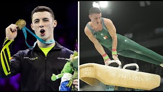 Rhys McClenaghan makes history as the FAST EVER gymnast from island to Win gold at the Paris 2024 [upl. by Elleneg]