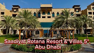 Saadiyat Rotana Resort amp Villas 5 Abu Dhabi [upl. by Yelrac]