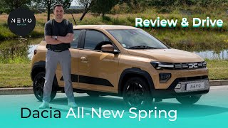 AllNew Dacia Spring  Review amp Drive [upl. by Ettebab428]