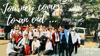 Journey comes to an endPragati Public School [upl. by Hackney]