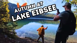 Enchanting Autumn A Stroll Around Eibsee Lake [upl. by Haerb]