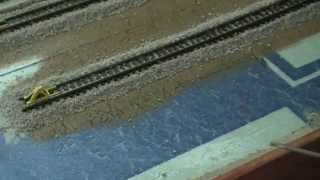 Ballasting for N gauge trains [upl. by Jecho224]