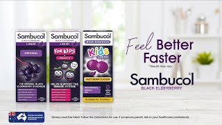 【Sambucol® Singapore】Sambucol Feel Better Faster TVC27sec [upl. by Bonni]