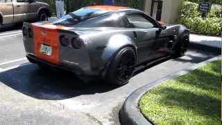 EXTREME WIDEBODY CORVETTE ZR8X BY SUPERVETTES LLC [upl. by Brantley]