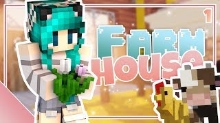 Minecraft Girly Farmhouse Build amp Decorate [upl. by Kellda]