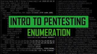 Introduction To Pentesting  Enumeration [upl. by Yllitnahc]