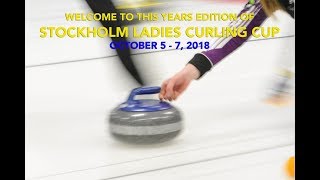 World Curling Tour Stockholm Ladies Curling Cup Quarter Final [upl. by Kat332]