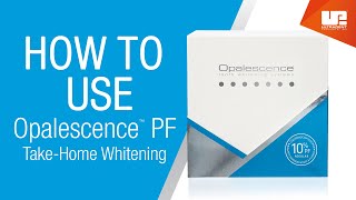 How to Use Opalescence™ PF TakeHome Whitening [upl. by Ahsiadal]