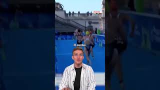 👀 Le parcours magnifique du triathlon aux JO à Paris Olympics Paris2024 olympics2024 [upl. by Kcirneh]